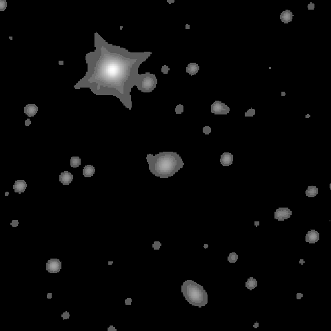 Survey preview for NGC 923