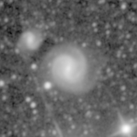 Survey preview for NGC 945