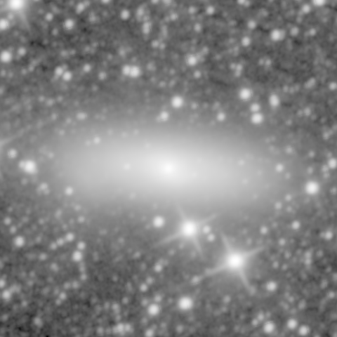 Survey preview for NGC 1023