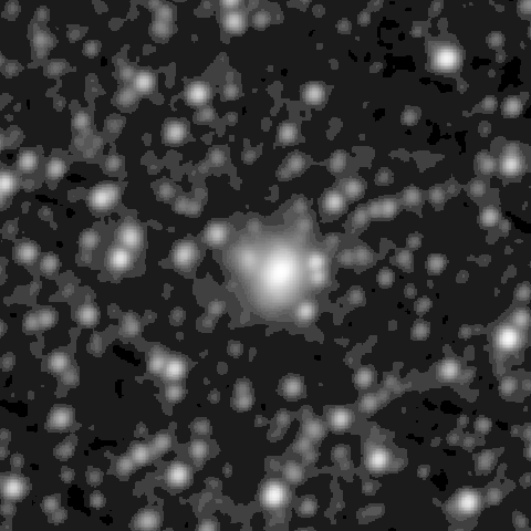 Survey preview for NGC 1077