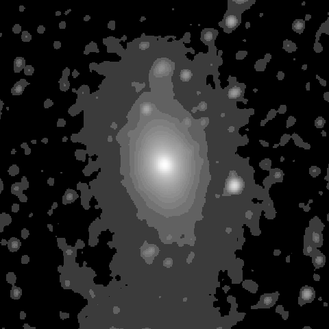 Survey preview for NGC 1521