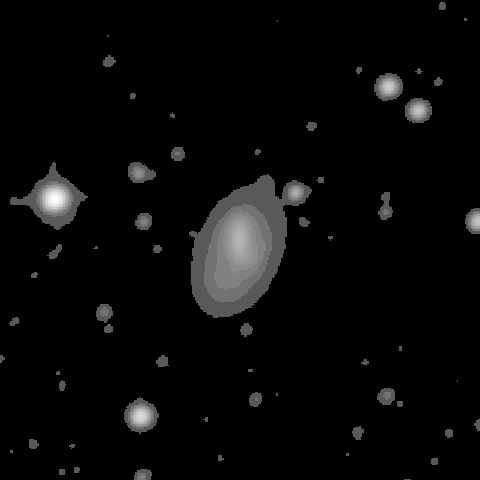 Survey preview for NGC 1536