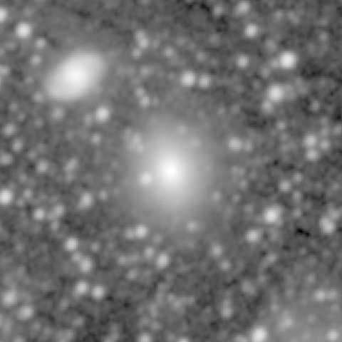 Survey preview for NGC 1595