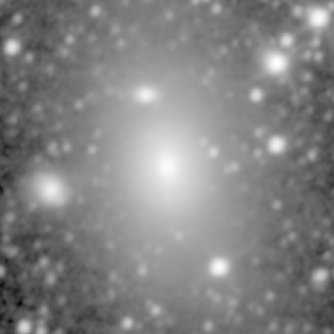 Survey preview for NGC 1600