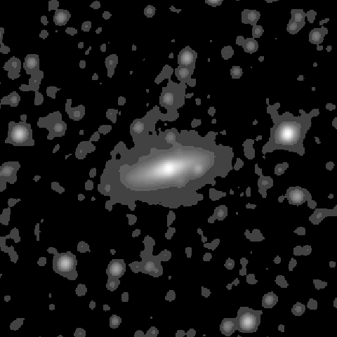 Survey preview for NGC 1611