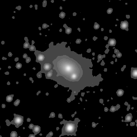 Survey preview for NGC 1740