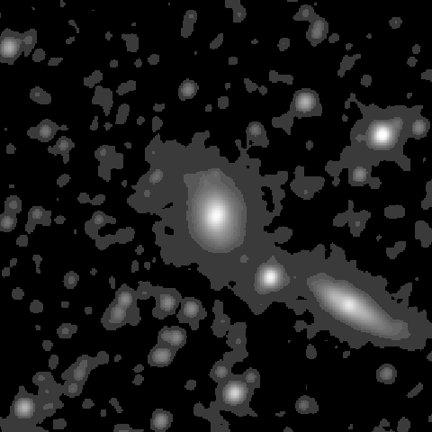 Survey preview for NGC 1812