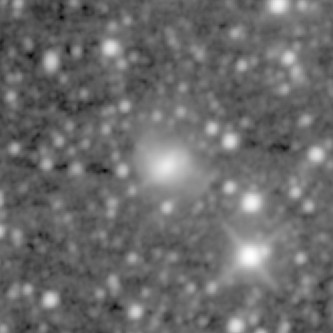 Survey preview for NGC 1821