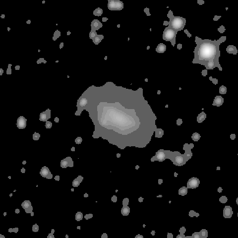 Survey preview for NGC 1879