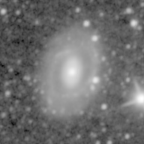 Survey preview for NGC 210