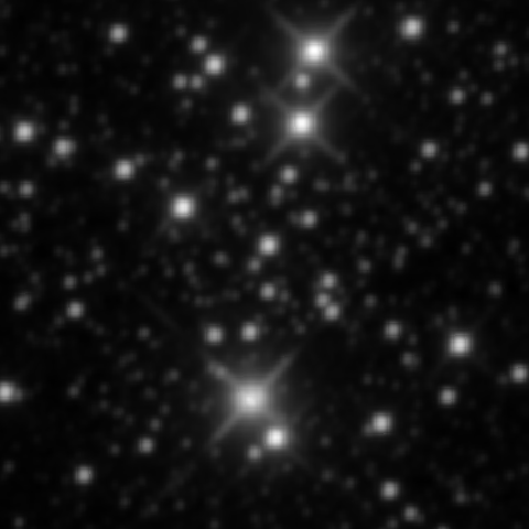 Survey preview for NGC 2204