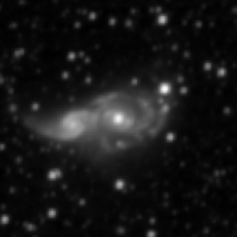 Survey preview for NGC 2207
