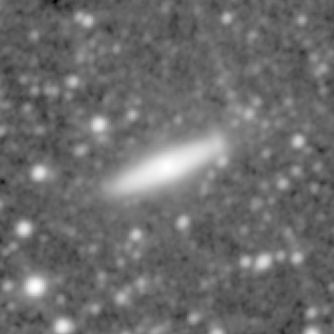 Survey preview for NGC 217