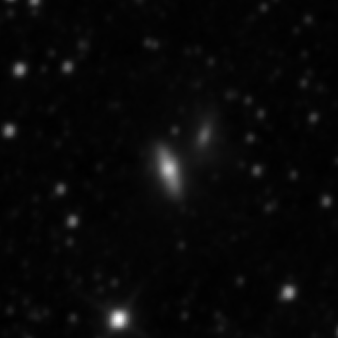 Survey preview for NGC 2481