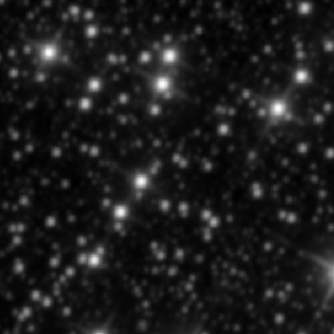 Survey preview for NGC 2482