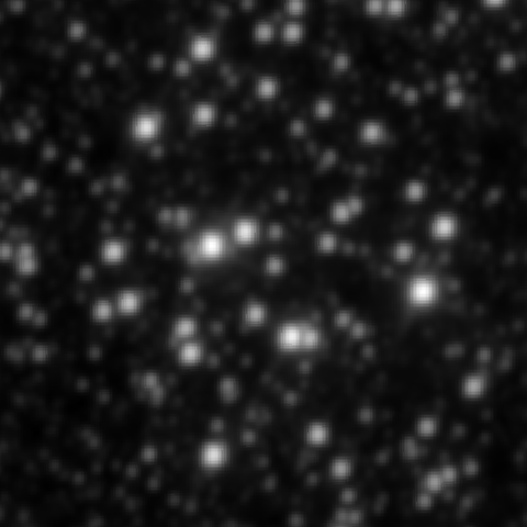 Survey preview for NGC 2483