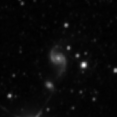 Survey preview for NGC 2535