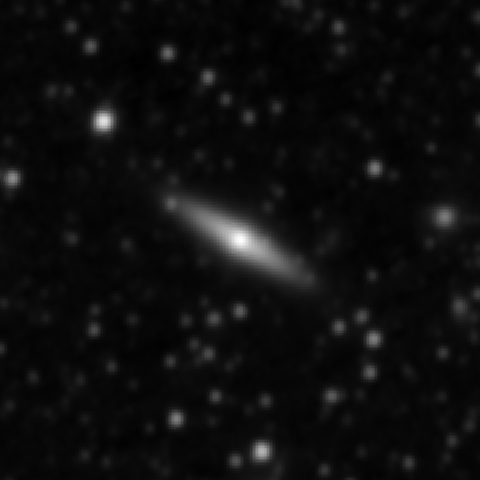 Survey preview for NGC 3203