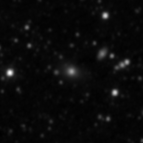 Survey preview for NGC 3219