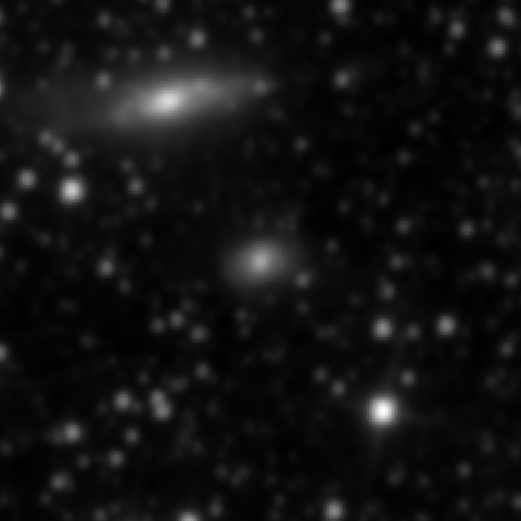 Survey preview for NGC 3262