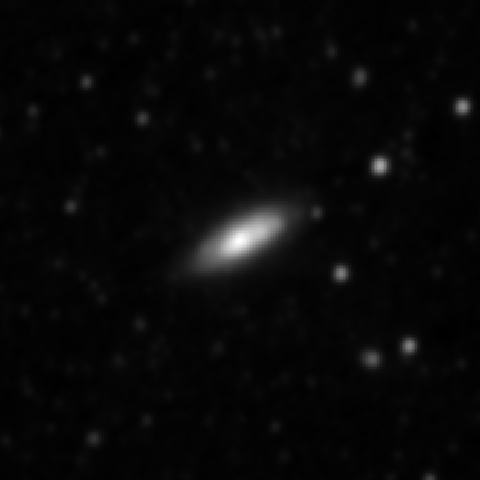 Survey preview for NGC 3437