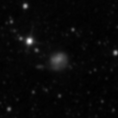 Survey preview for NGC 3445