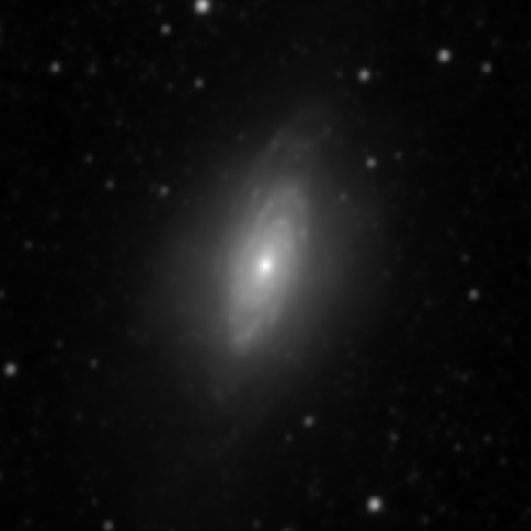 Survey preview for NGC 3521
