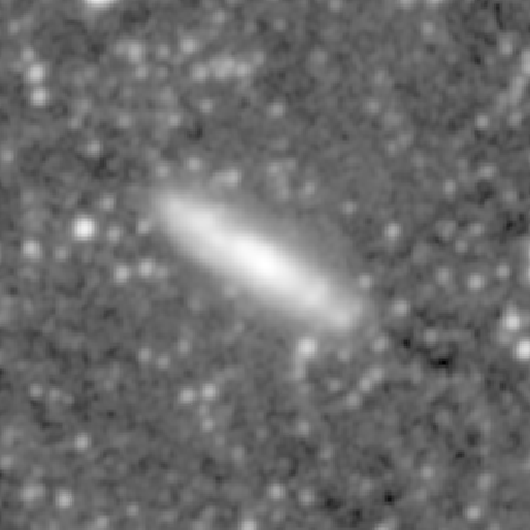 Survey preview for NGC 493