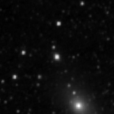 Survey preview for NGC 3555