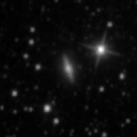 Survey preview for NGC 3564
