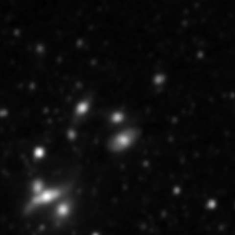 Survey preview for NGC 3745