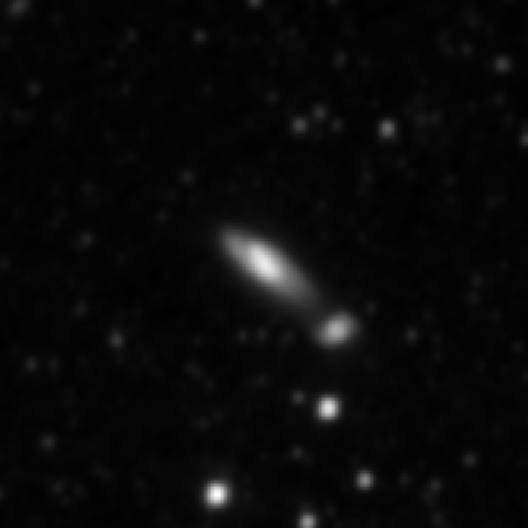 Survey preview for NGC 3800