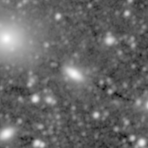 Survey preview for NGC 535