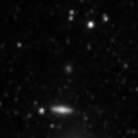 Survey preview for NGC 3803