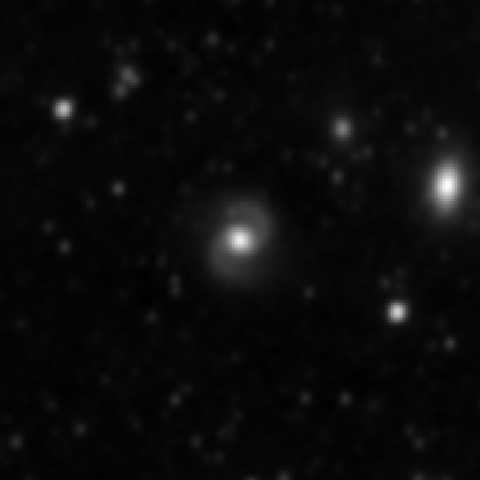 Survey preview for NGC 3825