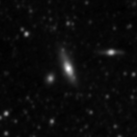 Survey preview for NGC 3831