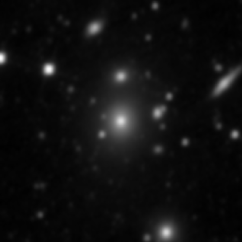 Survey preview for NGC 3842