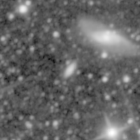 Survey preview for NGC 542