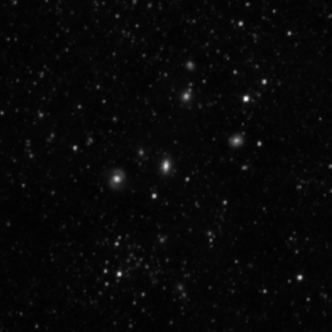 Survey preview for NGC 3848
