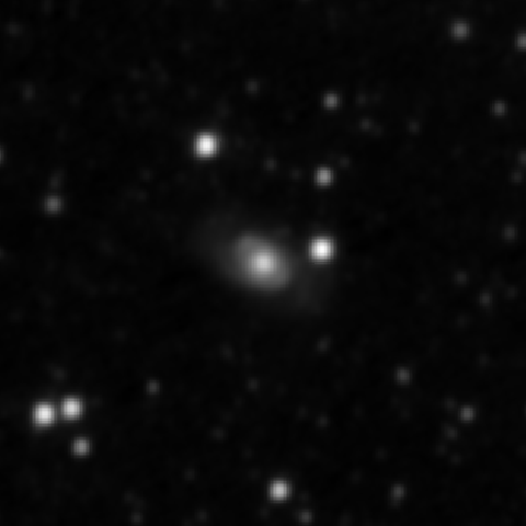 Survey preview for NGC 3858