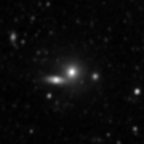 Survey preview for NGC 3873
