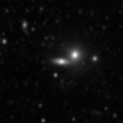 Survey preview for NGC 3875