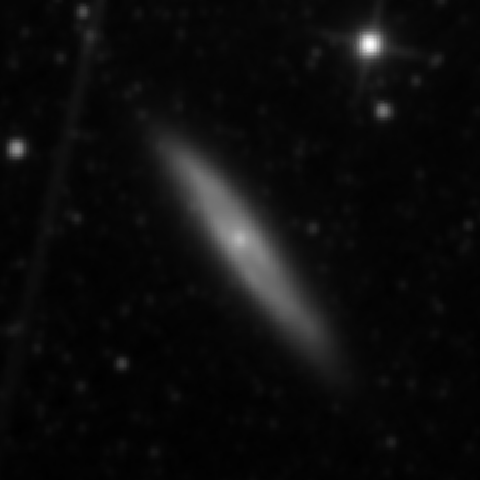 Survey preview for NGC 3877