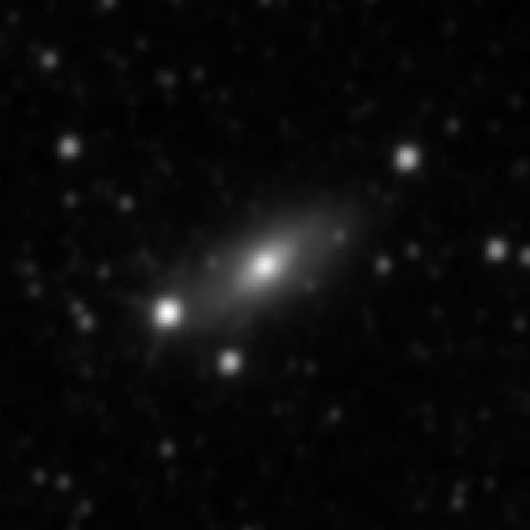 Survey preview for NGC 3885
