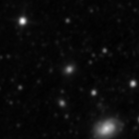 Survey preview for NGC 3889