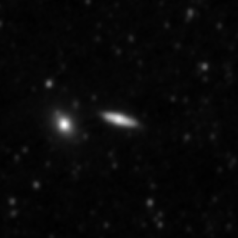 Survey preview for NGC 3907B