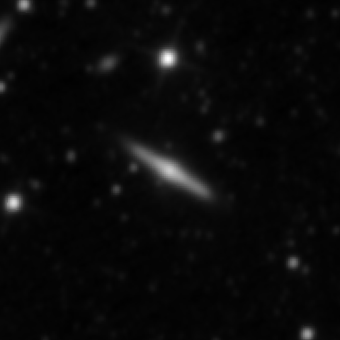 Survey preview for NGC 3987