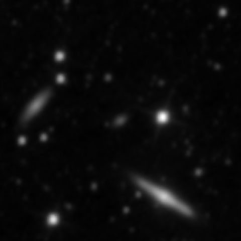 Survey preview for NGC 3989