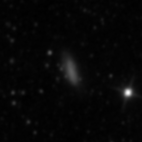 Survey preview for NGC 4020