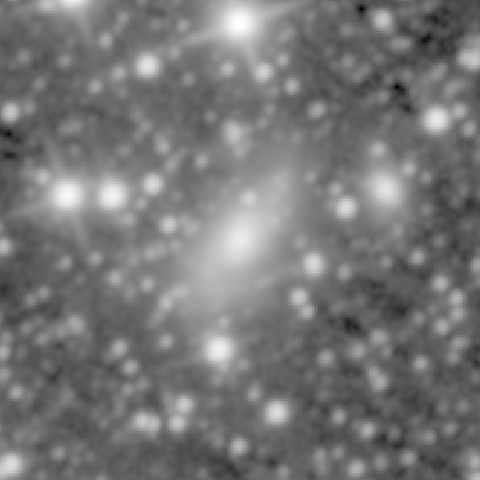 Survey preview for NGC 590
